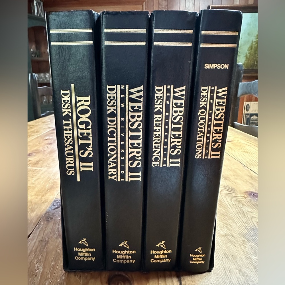 Websters II Desk Set - Houghton Mifflin Company